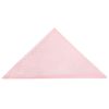 Plain Blush Pink Silk Pocket Square