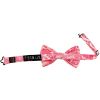 Pre Tied Light Coral Paisley Boys Bow Tie Age 8-11