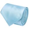 Plain Sky Blue Satin Classic Men's Tie