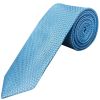 Blue Textured Classic Tie