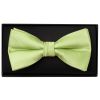 Plain Light Sage Handmade Mens Bow Tie
