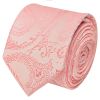 Light Pink Paisley Skinny Boys Tie