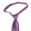 Pre Tied Light Mauve Boys Tie Age 4-7