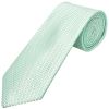 Mint Green Diamond Neat Classic Men's Tie
