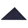 Navy Twill Silk Pocket Square