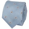 Blue Petal Skinny Men's Tie