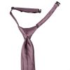 Pre Tied Plain Mauve Boys Tie Age 4-7