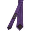 Purple Satin Boys Tie