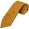 Gold Dog and Pheasant Classic Men's Tie