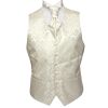 Ivory Paisley Waistcoat