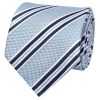 Blue Twin Stripe Classic Men's Tie