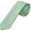 Plain Sea Grass Silk Skinny Boys Tie