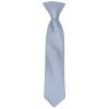 Pre Tied Dusty Blue Silk Boys Tie and Pocket Square Set Age 4-7