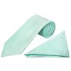 Mint Diamond Classic Men's Tie and Pocket Square Set