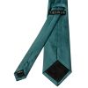 Plain Dark Teal Satin Classic Men's Tie