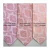 Pre Tied Rose Quartz Paisley Boys Bow Tie and Pocket Square Set Age 4-7
