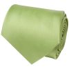 Plain Light Sage Satin Classic Men's Tie