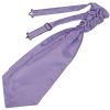 Lilac Satin Men's Cravat Tie