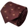 Burgundy Horse Head Classic Men's Tie