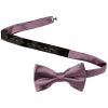 Plain Mauve Mens Bow Tie