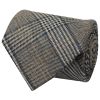 Mens Grey Prince of Wales Classic Tie
