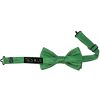 Pre Tied Emerald Green Satin Boys Bow Tie Age 8-11