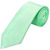 Plain Seafoam Green Satin Classic Men's Tie