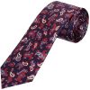 Navy with Red Mini Paisley Classic Men's Tie