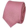 Plain Dusty Pink Silk Skinny Boys Tie