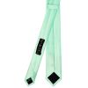 Plain Mint Green Satin Skinny Boys Tie