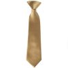 Pre Tied Iced Coffee Satin Boys Tie Age 4-7