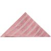 Mens Dusty Pink Textured Stripe Silk Classic Tie Pocket Square and Cufflinks Box Set