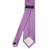 Lilac Silk Twill Classic Men's Tie and Pocket Square Set