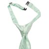 Pre Tied Mint Green Floral Boys Tie Age 4-7