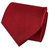 Red Silk Twill Classic Men's Tie