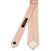 Plain Pale Peach Silk Skinny Boys Tie