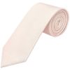 Plain Blush Silk Classic Men's Tie and Pocket Square Set