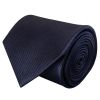 Navy Twill Silk Classic Men's Tie