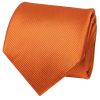 Orange Silk Twill Classic Men's Tie
