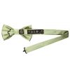 Handmade Sage Green Mens Bow Tie