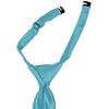 Pre Tied Turquoise Satin Boys Tie Age 4-7