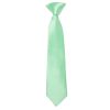 Pre Tied Seafoam Green Boys Tie and Pocket Square Set Age 4-7