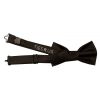 Pre Tied Black Boys Bow Tie Age 8-11